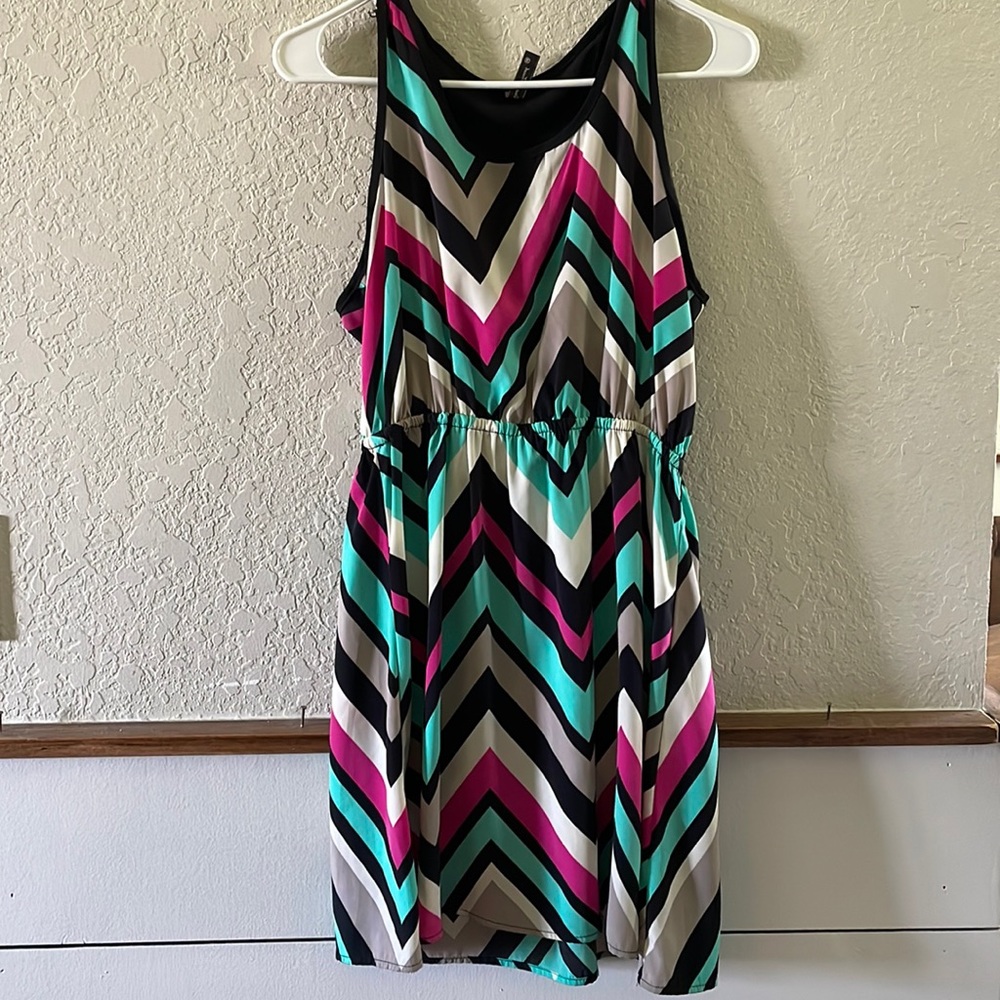 Too Faced Chevron Dress